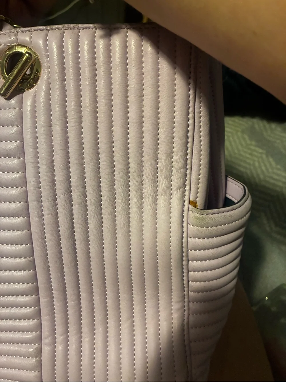 Henri Bendel Sample No. 7 Quilted Pink Lambskin Tote